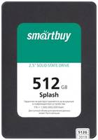Накопитель SSD 2.5'' SmartBuy SBSSD-512GT-MX902-25S3 Splash 512GB SATA 6Gb/s 3D TLC 560/510MB/s MTBF 1.5M 7mm
