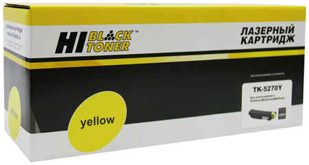 Картридж лазерный Hi-Black HB-TK-5270Y (TK-5270Y/1T02TVANL0), желтый, 6000 страниц, совместимый для Kyocera M6230cidn/ M6630/ P6230cdn 970008409