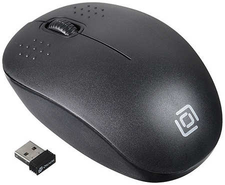 Мышь беспроводная Oklick 685MW, 1200dpi, оптическая светодиодная, USB, черный 970012023