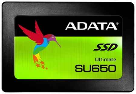 Твердотельный накопитель (SSD) ADATA 480Gb Ultimate SU650, 2.5″, SATA3 (ASU650SS-480GT-R)