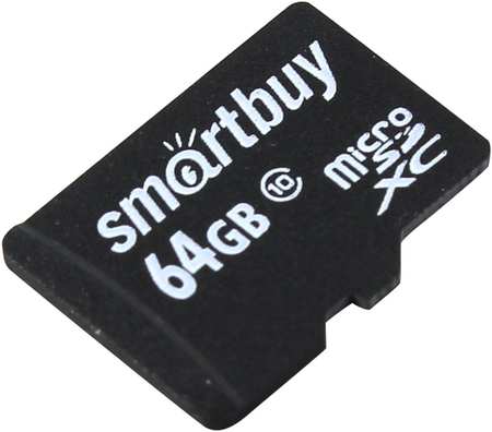Карта памяти 64Gb microSDXC SmartBuy LE Class 10 SB64GBSDCL10-00LE