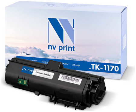 Картридж лазерный NV Print NV-TK1170NC (TK-1170/1T02S50NL0), 7200 страниц, совместимый для Kyocera ECOSYS M2040DN/ M2540DN/ M2640IDW без чипа