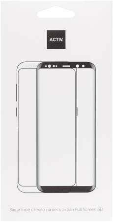 Защитное стекло 3D Activ Clean Line для смартфона Huawei Honor 10 Lite/10i/P Smart (2019) Full Screen, c черной рамкой (101398) 970059518