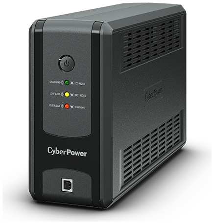 ИБП CyberPower UT850EG, 850 VA, 425 Вт, EURO, розеток - 3, USB, черный 970070747