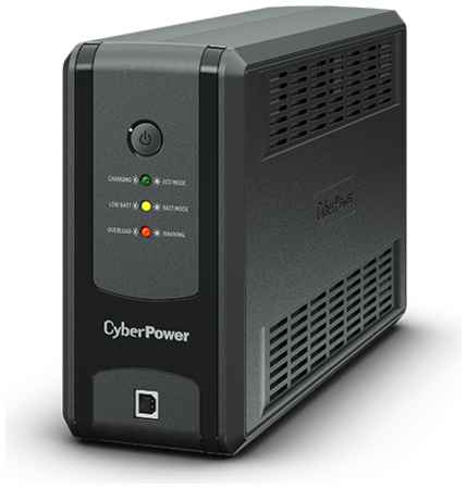 ИБП CyberPower UT650EG, 650 VA, 360 Вт, EURO, розеток - 3, USB, черный