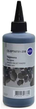 Чернила Cactus CS-EPT6731-1000, 1 л, черный, совместимые, водные для Epson L800/L810/L850/L1800 970071367