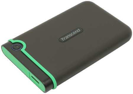 Внешний жесткий диск (HDD) Transcend 1Tb StoreJet 25M3S, 2.5″, USB 3.0, черный/зеленый (TS1TSJ25M3S) 970084459