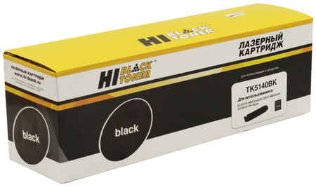 Картридж лазерный Hi-Black HB-TK-5140Bk (TK-5140K), черный, 7000 страниц, совместимый, для Kyocera ECOSYS M6030cdn/M6530cdn 970110423