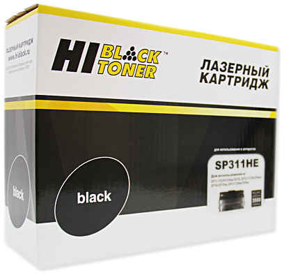 Картридж лазерный Hi-Black HB-SP311HE (SP311HE), черный, 3500 страниц, совместимый, для Ricoh Aficio SP310DN/SP311DN/311DNw/SP312Nw/DNw 970112183