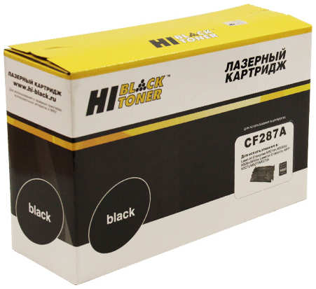 Картридж лазерный Hi-Black HB-CF287A, 9000 страниц, совместимый, для LJ M506dn/M506x/M527dn/M527f/M527c 970118125