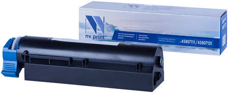 Картридж лазерный NV Print NV-45807111/45807121 (45807111/45807121), черный, 12000 страниц, совместимый для OKI B432dn/B512dn/MB492dn/MB562dnw 970139240
