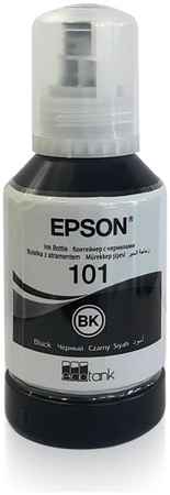 Чернила Epson 101, 127 мл, черный, оригинальные для Epson L4000/L6000 (C13T03V14A/C13T03Y100) 970156657