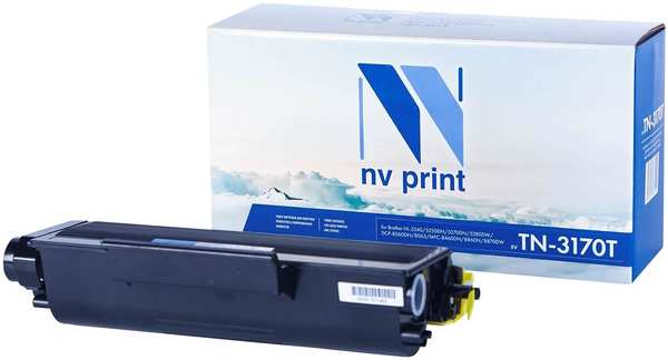 Картридж лазерный NV Print NV-TN3170T (TN-3170), черный, 7000 страниц, совместимый, для Brother HL-5240/5250DN/5270DN/5280DW/DCP-8060DN/8065/MFC-8460DN/8860N/8870DW 970157102