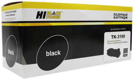 Картридж лазерный Hi-Black HB-TK-3190 (TK-3190/1T02T60NL0), 25000 страниц, совместимый, для Kyocera P3055DN/3060DN с чипом