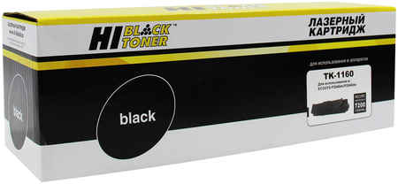 Картридж лазерный Hi-Black HB-TK-1160 (TK-1160/1T02RY0NL0), 7200 страниц, совместимый, для Kyocera P2040DN/ P2040DW, с чипом