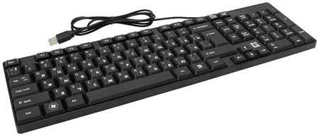 Клавиатура проводная Defender Accent SB-720 Black USB, мембранная, USB, черный 970160207