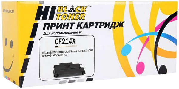 Картридж лазерный Hi-Black HB-CF214X (CF214X), черный, 17500 страниц, совместимый, для LJ M712n Pro 700, LJ M715n Pro 700, LJ M725n Pro 700 970160967