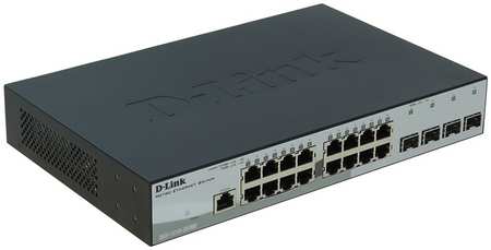 Коммутатор D-link DGS-1210-20/ME, управляемый, кол-во портов: 16x1 Гбит/с, кол-во SFP/uplink: SFP 4x1 Гбит/с, установка в стойку (DGS-1210-20/ME/A1A)