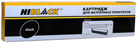Картридж Hi-Black HB-LX/FX-800/300/400 для Epson LX/FX-800/300/400, MX-80 (10m), черный 970169543