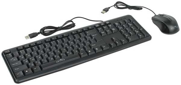Клавиатура + мышь Oklick 600M USB, USB