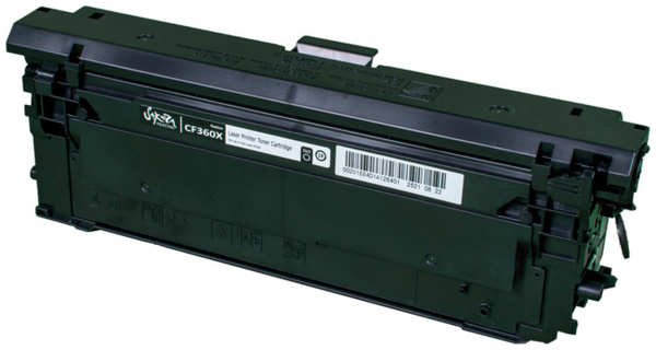 Картридж лазерный SAKURA SACF360X (CF360X), черный, 12500 страниц, совместимый, для CLJE M552d/M553n/553x/553dn 970174659