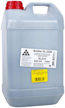 Тонер AQC AQC-209, канистра 1 кг, черный, совместимый для Brother Brother TN 2080 / 2090 / 2235 / 2275 / HL 2240 / 2140 / 2130 / 2132 / 2135 970182959