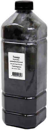 Тонер Tomoegawa PYU-01, канистра 900 г, черный, совместимый для Kyocera 970190230