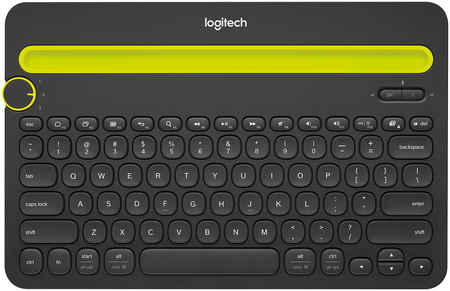 Клавиатура беспроводная Logitech K480, мембранная, Wireless, Bluetooth, (920-006368)