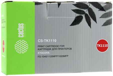 Картридж лазерный Cactus CS-TK1110 (TK-1110), 2500 страниц, совместимый для Kyocera FS-1040/1020MFP/1120MFP