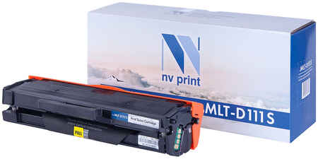 Картридж лазерный NV Print NV-MLTD111S (MLT-D111S), черный, 1000 страниц, совместимый для Samsung Xpress M2020, Xpress M2020W, Xpress M2070W, Xpress M2070FW 970233108