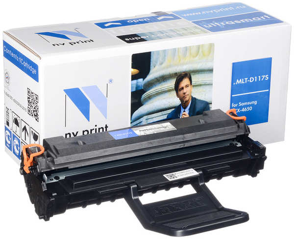 Картридж лазерный NV Print NV-MLTD117S (MLT-D117S), черный, 2500 страниц, совместимый, для Samsung SCX-4650N/4655FN 970233163