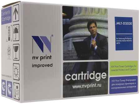 Картридж лазерный NV Print NV-MLTD203E (MLT-D203E), черный, 10000 страниц, совместимый, для Samsung ProXpress SL-M3820/4020, M3870/4070 970233475