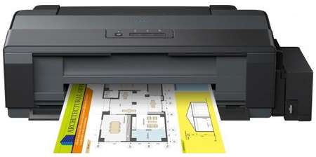 Принтер струйный Epson L1300, A3, цветной, A4 ч/б: 30 стр/мин/15 стр/мин, A4 цв.: 15 стр/мин/5.5 стр/мин, 5760x1440dpi, СНПЧ (C11CD81402/C11CD81504/C11CD81505) 970275510