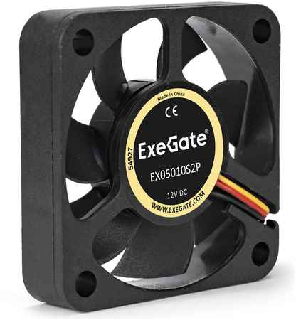Вентилятор ExeGate EX05010S2P, 50 мм, 4500rpm, 24 дБ, 2-pin, 1шт (EX283365RUS) 970300020