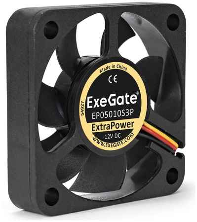 Вентилятор ExeGate EP05010S3P, 50 мм, 5000rpm, 25 дБ, 3-pin, 1шт (EX283367RUS) 970302084