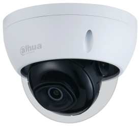 IP-камера DAHUA 2.8мм, уличная, купольная, 2Мпикс, CMOS, до 1920x1080, до 25кадров/с, ИК подсветка 30м, POE, -40 °C/+60 °C, белый (DH-IPC-HDBW2230EP-S-0280B) 970314702