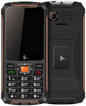 Мобильный телефон Fly F+ R280, 2.8″ 320x240 IPS, 32Mb RAM, 32Mb, BT, 1xCam, 2-Sim, 2500 мА·ч, micro-USB, черный/оранжевый 970329543