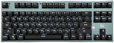Клавиатура беспроводная Gembird KBW-G540L, механическая, Outemu, подсветка, Bluetooth / USB, / (KBW-G540L)
