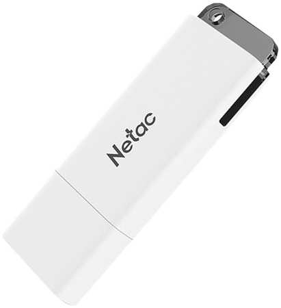 Флешка 8Gb USB 2.0 Netac U185, белый (NT03U185N-008G-20WH) 970365360