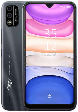 Смартфон ITEL A48, 6.1″ 1440x720 IPS, 2Gb RAM, 32Gb, 3G/LTE, WiFi, BT, 2xCam, 2-Sim, 3000mAh, micro-USB, Android 10.0