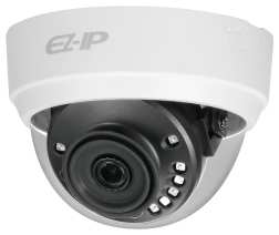 IP-камера EZ-IP 2.8мм, купольная, 4Мпикс, CMOS, до 2560x1440, до 20кадров/с, ИК подсветка 20м, POE, -30 °C/+60 °C, белый (EZ-IPC-D1B40P-0280B) 970397466