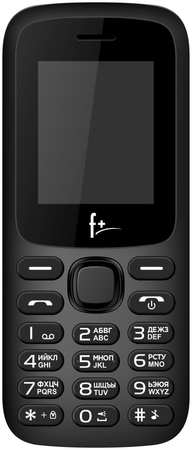 Мобильный телефон F+ F197, 1.77″ 128x160 TFT, Spreadtrum SC6531E, 2-Sim, 600 мА·ч, micro-USB, черный (F197 Black) 970526770