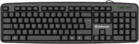 Клавиатура проводная Defender Astra HB-588, мембранная, USB, черный (45588) 970527703