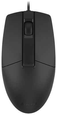 Мышь проводная A4Tech OP-330S, 1000dpi, оптическая светодиодная, USB, черный (OP-330S (BLACK)) 970536505