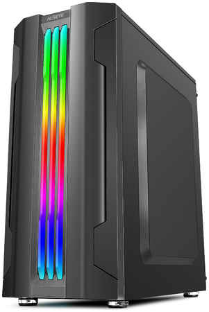 Корпус Alseye Auro 3.0, ATX, Midi-Tower, USB 3.0, RGB подсветка, черный, без БП (Auro 3.0-B) 970559388