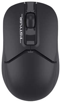 Мышь беспроводная A4Tech Fstyler FG12, 1200dpi, оптическая светодиодная, USB, черный (FG12 BLACK) 970587715