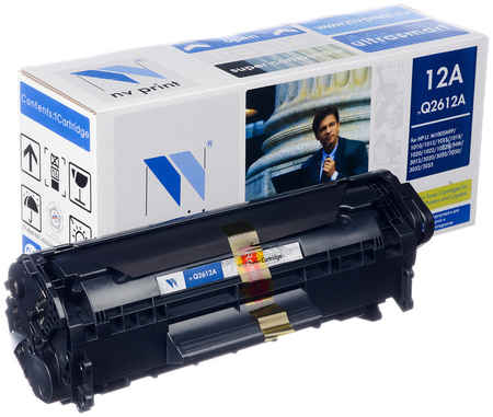 Картридж лазерный NV Print NV-Q2612A (12A/Q2612A), 2000 страниц, совместимый для LaserJet M1005 / M1319f / 3050 / 3050z / 3015 / 3020 / 3030 / 1010 / 1012 / 1015 / 1020 / 1022 / 1022n / 1022nw