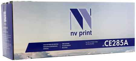 Картридж лазерный NV Print NV-CE285A (85A/CE285A), черный, 1600 страниц, совместимый для LaserJet Pro M1132 / M1212nf / M1217nfw / P1102 / P1102w / P1214nfh / M1132s 970664811