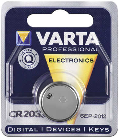 Батарея Varta CR2032, 3V 1шт 970676770