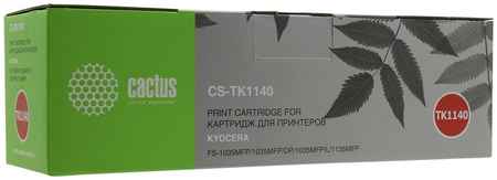 Картридж лазерный Cactus CS-TK1140 (TK-1140), черный, 7200 страниц, совместимый для Kyocera FS-1035MFP/DP, FS-1135MFP, ECOSYS M2035dn, ECOSYS M2535dn 970715354